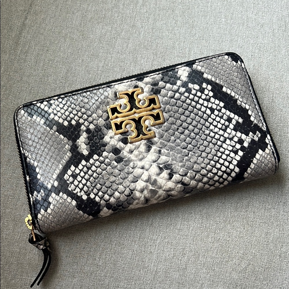 Tory Burch Snakeskin Wallet